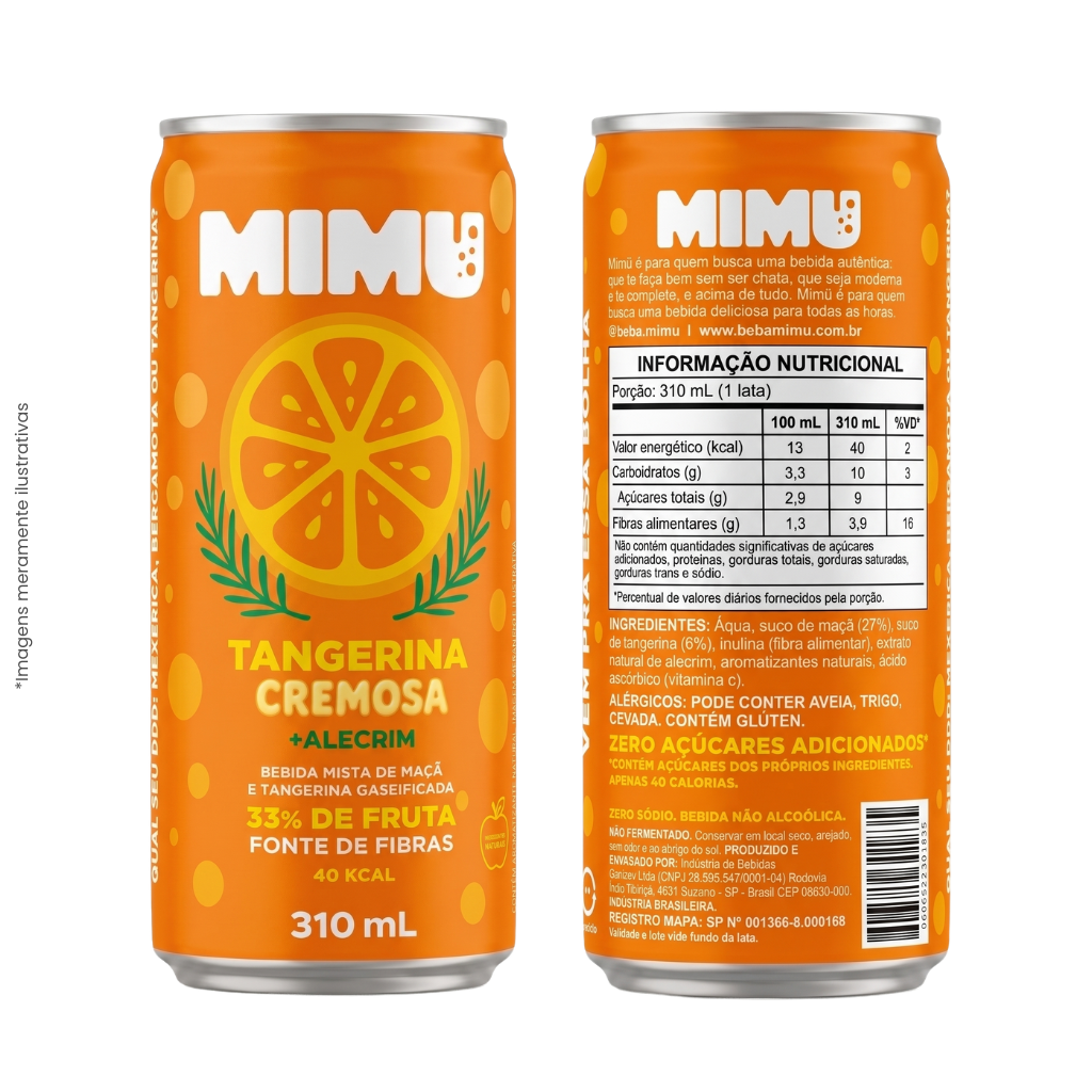Mimü - Caixa Mista: Manga, Pêssego, Tangerina - Imagem 4