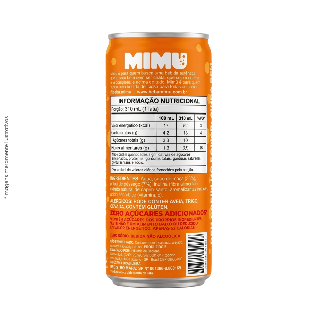 Mimü - Pêssego Veludo + Capim Santo - Imagem 2